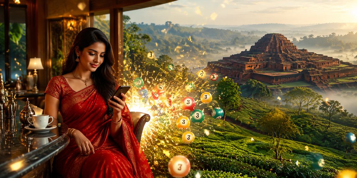 বাংলাদেশে লটারি গেম খেলছেন একজন উৎসাহী ব্যবহারকারী